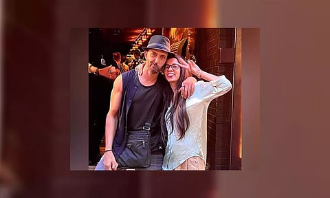 Hrithik Roshan and Saba Azad (Photo:ANI)
