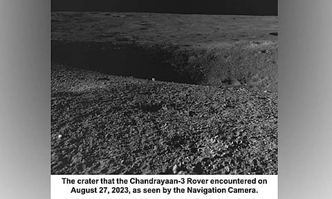 ISRO said that the rover is now safely heading on a new path. (X/@isro)