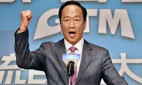 Foxconn’s founder Terry Gou