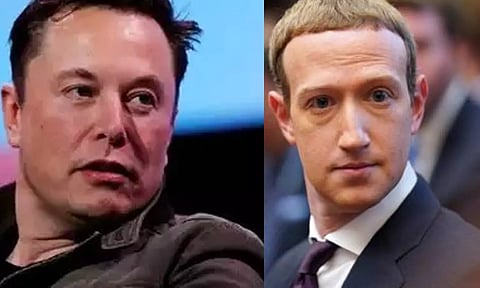 &nbsp;Tesla CEO Elon Musk, Meta Platforms CEO Mark Zuckerberg