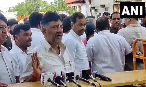 Karnataka Deputy CM DK Shivakumar