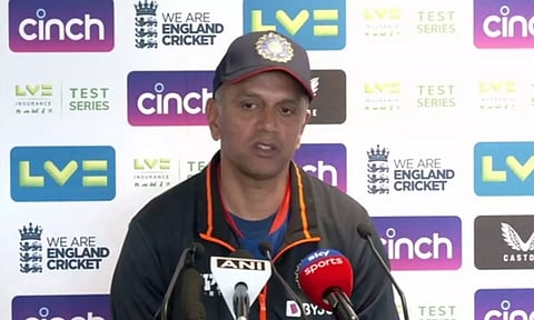 Rahul Dravid. (Photo- ANI)&nbsp;