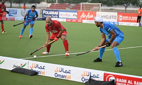 Players on the field