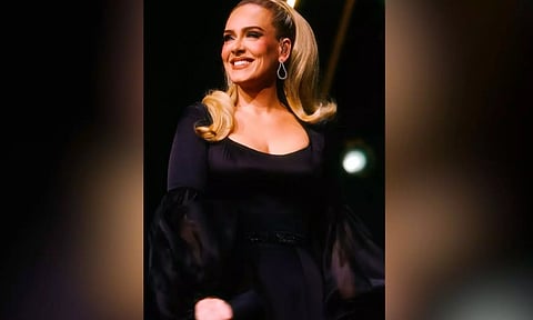 English pop star Adele