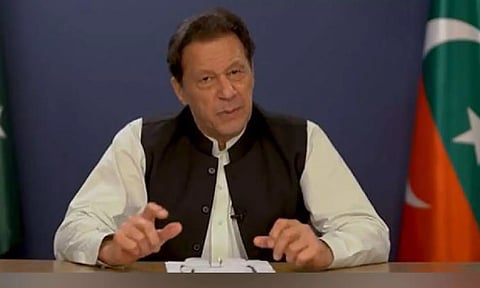 Former Prime Minister Imran Khan (Photo:ANI)