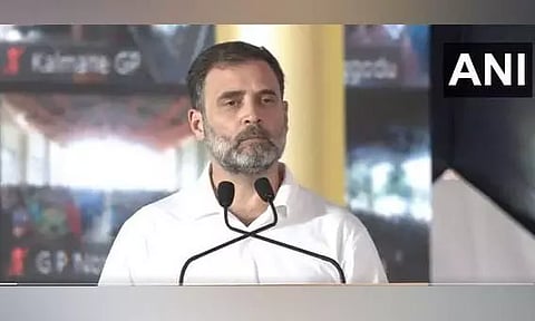 "Fulfilled our promise" says RaGa as K'taka launches Gruha Lakshmi scheme