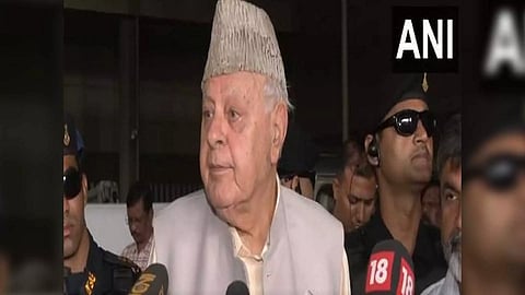 National Conference president Farooq Abdullah (Photo/ANI)