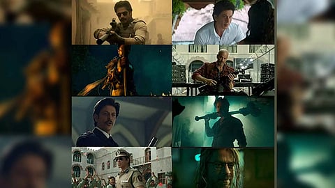 SRK in 'Jawan' trailer (Image: Instagram)