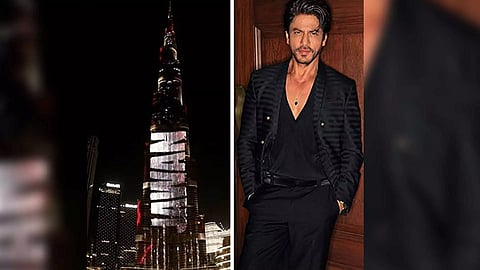 SRK's Jawan trailer at Burj Khalifa (Image: Instagram and X)