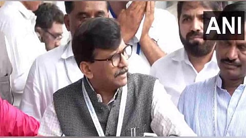 Shiv Sena (UBT) leader Sanjay Raut (Photo/ANI)