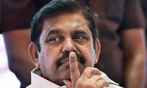 AIADMK General Secretary Edappadi K Palaniswami (File)