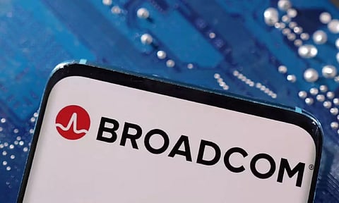 Broadcom falls as forecast pales before Nvidia's blowout results