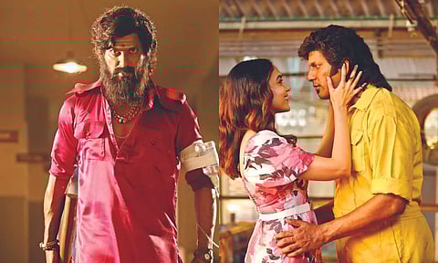 Stills from the film