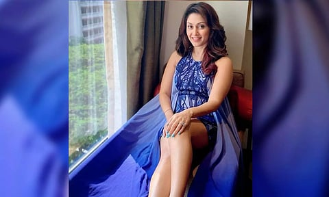&nbsp;Actress Manjari Fadnnis (Photo:IANS)