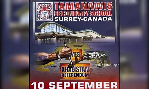 Khalistan referendum event poster