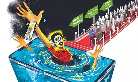 Job Scam (Illustration: Saai)