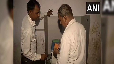 Voting preparations underway for Dumri Assembly bypolls in Jharkhand.(Photo/ANI)