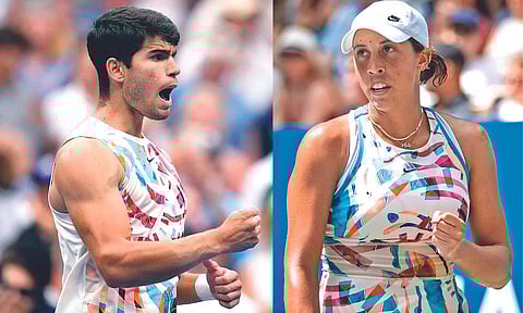 Carlos Alcaraz, Madison Keys