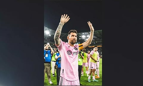 &nbsp;Lionel Messi (Photo:IANS)