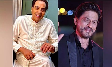 Dharmendra Singh and Shah Rukh Khan (ANI)