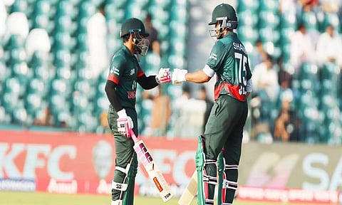 Mushfiqur Rahim and Shakib Al Hasan