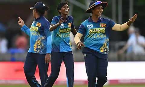 Sri Lanka's women's team&nbsp;