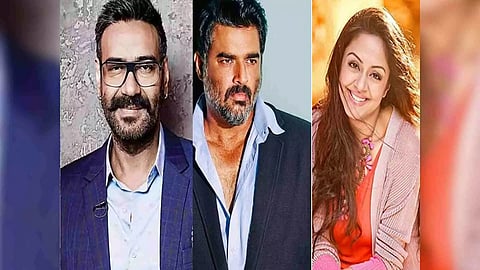 &nbsp;Actors Ajay Devgn, R Madhavan and Jyotika