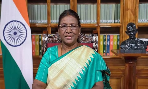 President Droupadi Murmu (Photo:ANI)