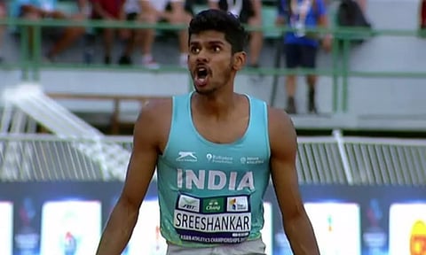Indian long jumper Murali Sreeshankar (IANS)