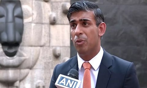 UK Prime Minister Rishi Sunak (ANI)