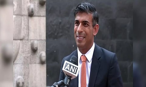 UK Prime Minister Rishi Sunak (ANI)
