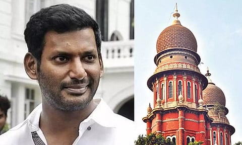 Actor Vishal; Madras High Court