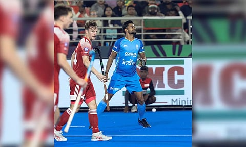 Players on the field