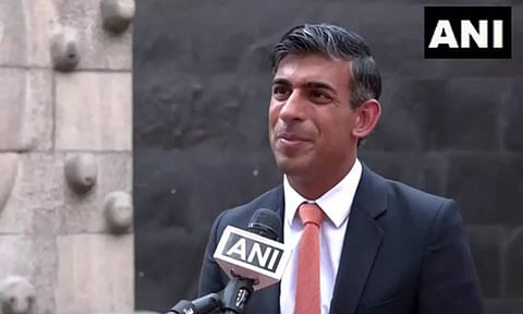 Rishi Sunak. ANI