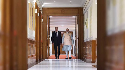 Prime Minister Narendra Modi and US President Joe Biden (Photo: X @narendramodi)