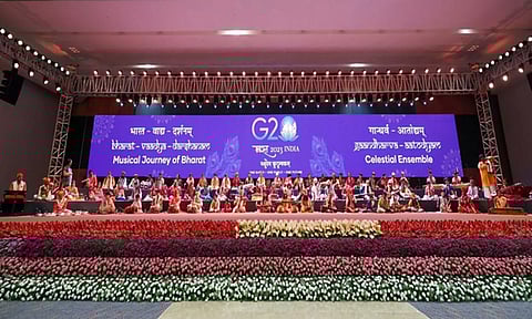 G20 guests glimpse India’s musical journey at G20 dinner