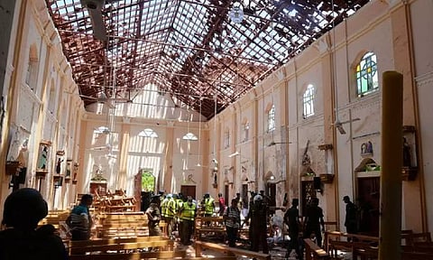 A file photo from the attacked church (Reuters)