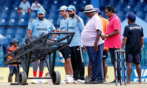 Visual from the spot