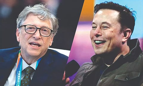 Bill Gates and Elon Musk