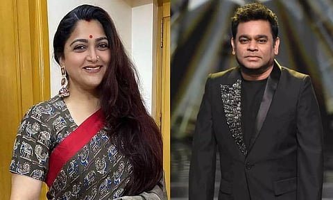 Khushbu Sundar; AR Rahman (File)