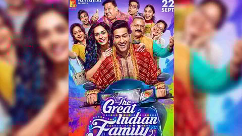 The Great Indian Family poster (Image: X)
