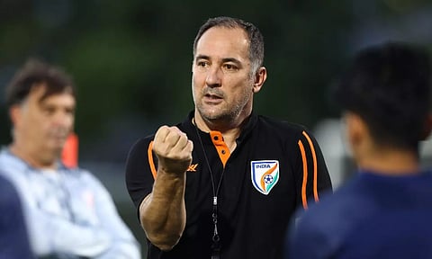 India coach Igor Stimac (Twitter)