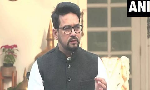 Information and Broadcasting Minister Anurag Thakur.