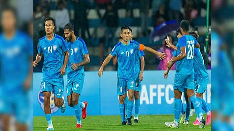 Indian football team (Image: AIFF Media)