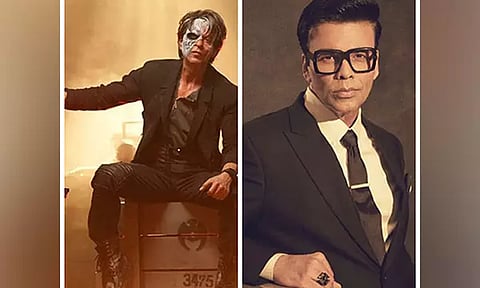 Actor Shah Rukh Khan and director Karan Johar (Image source: Instagram)