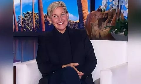Talk show host Ellen DeGeneres (Image source: X)