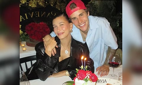 Justin Bieber and Hailey Bieber