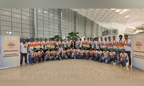 Indian Athlete Team (Image: IANS)