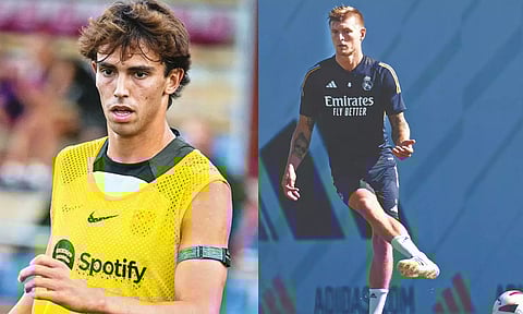 Joao Felix and Toni Kroos&nbsp;