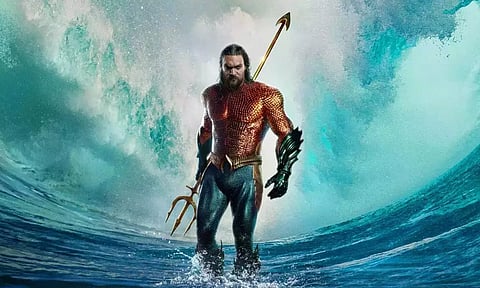 Jason Momoa as Aquaman in ‘Aquaman And The Lost Kingdom’ (Warner Bros)